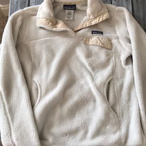 women's medium white patagonia
